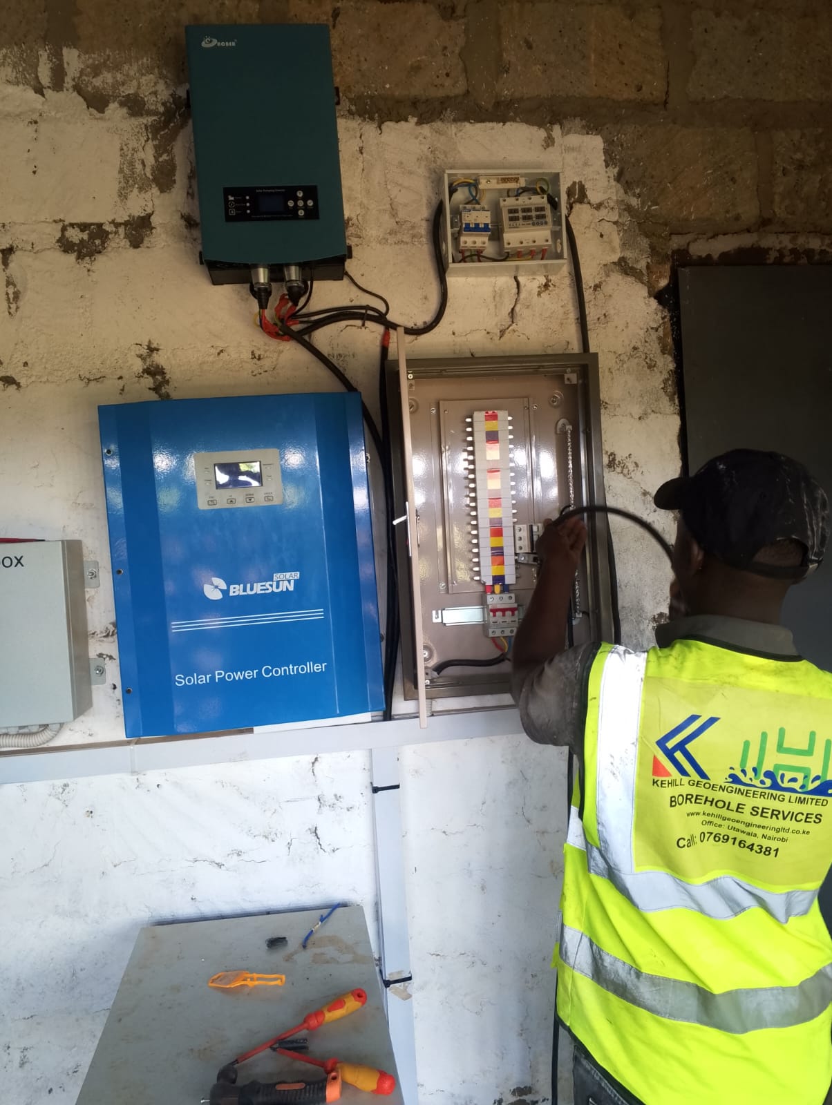 Borehole Installation & Solarization 4