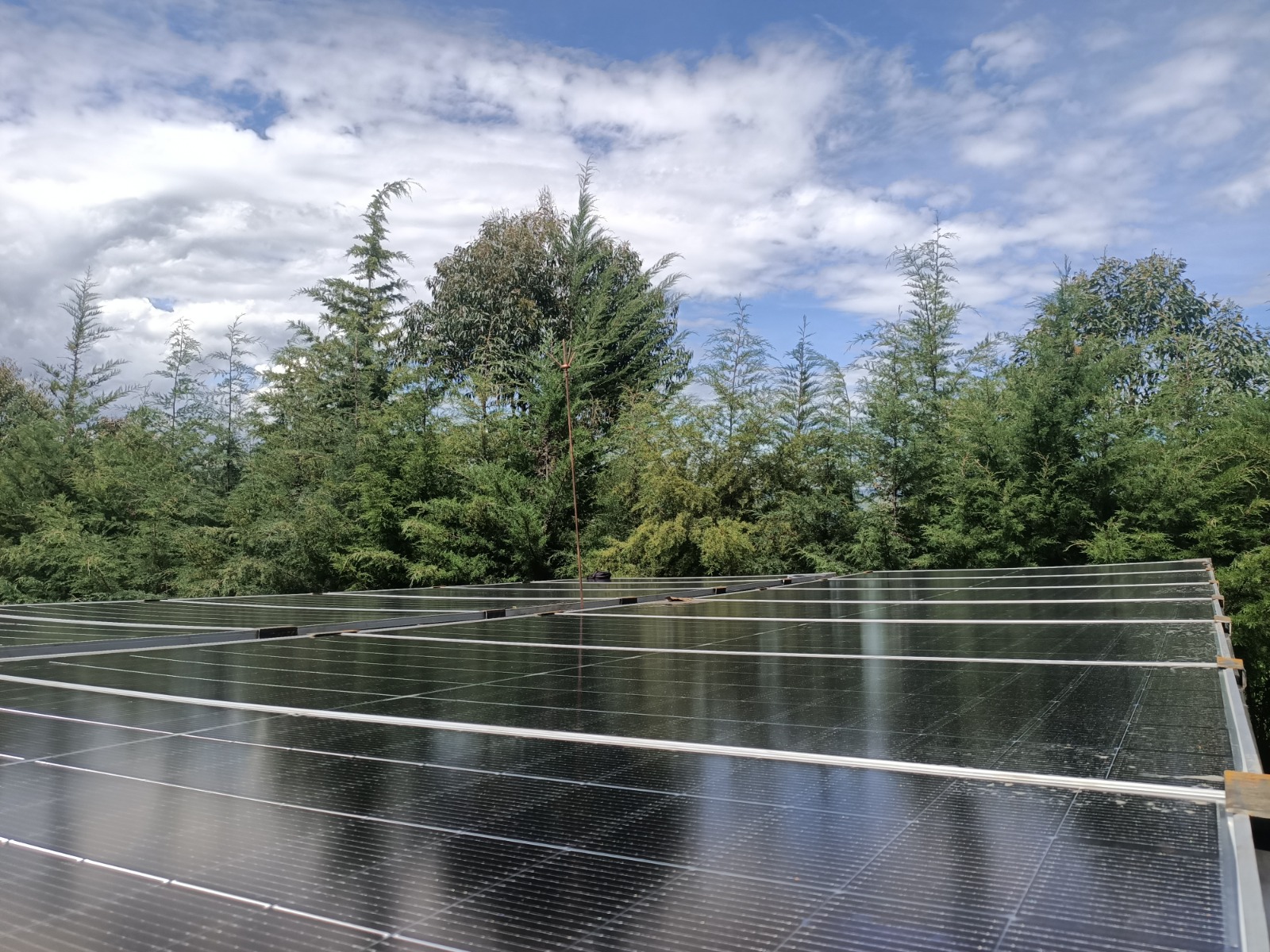 Borehole & solar backup